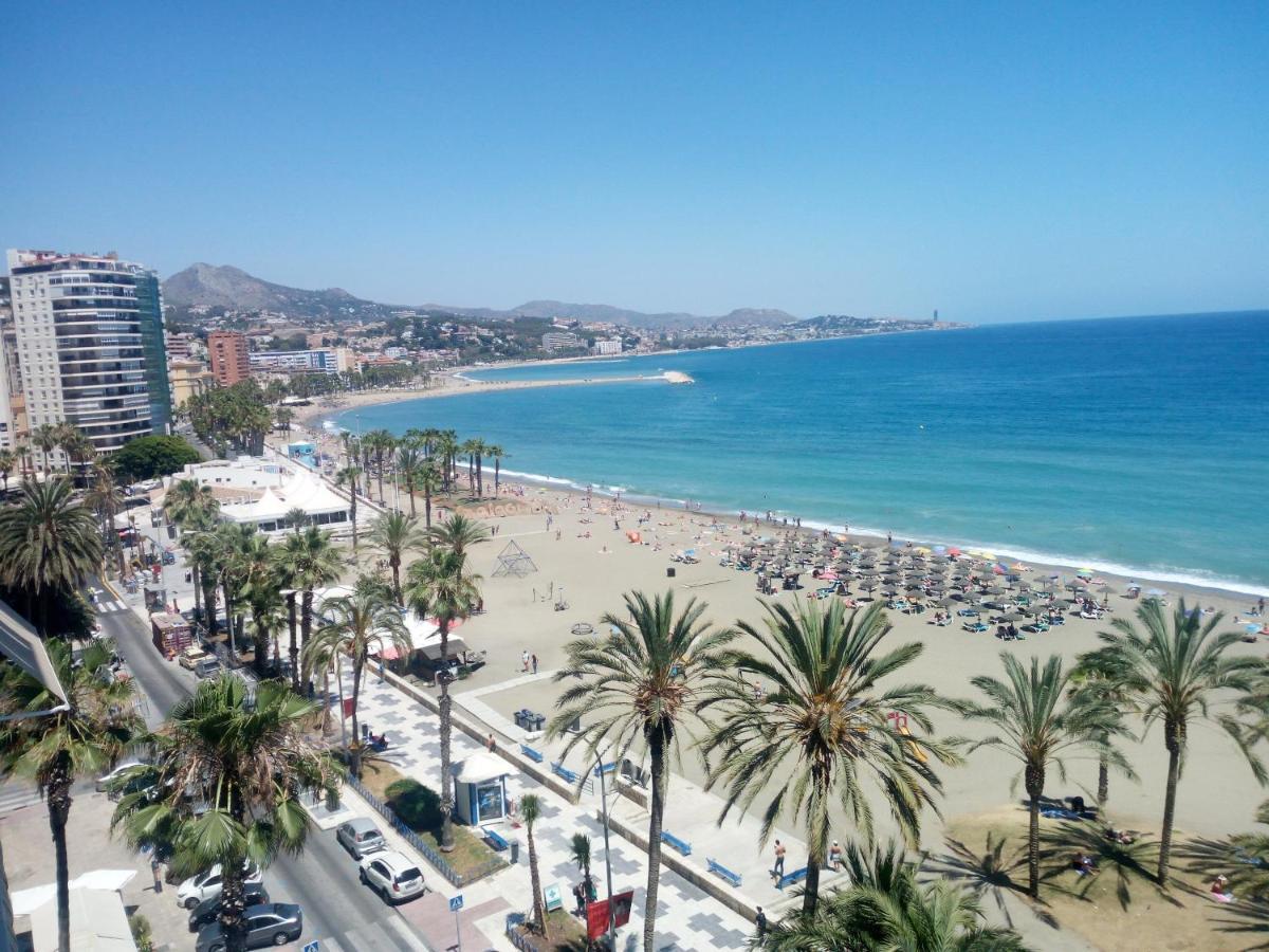 Malagueta Playa Azul Mediterraneo Málaga Exteriör bild